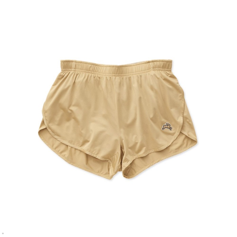 Chestnut Tracksmith Twilight Split Women\'s Shorts Singapore | XITGM-3496