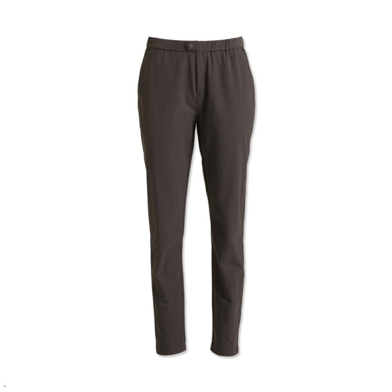 Dark Grey Tracksmith Rapid Transit Women\'s Pants Singapore | AUFJH-7915