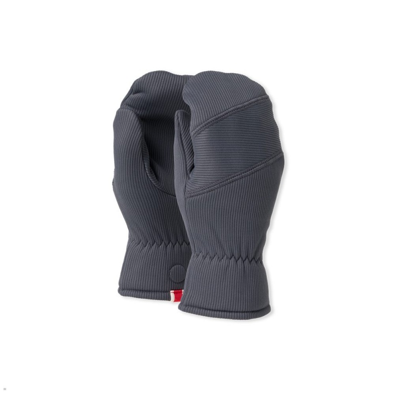 Ebony Tracksmith Fens Mittens Gloves Singapore | PUOJY-3412