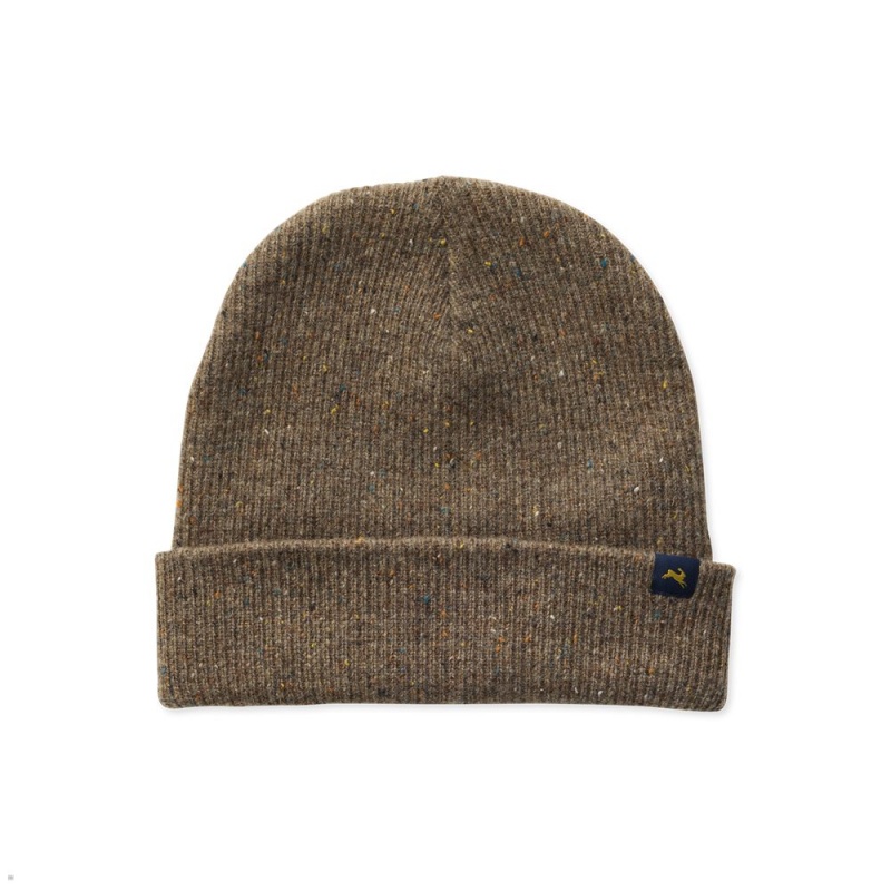 Flecked Taupe Tracksmith Prospect Beanie Singapore | NWBUP-5492