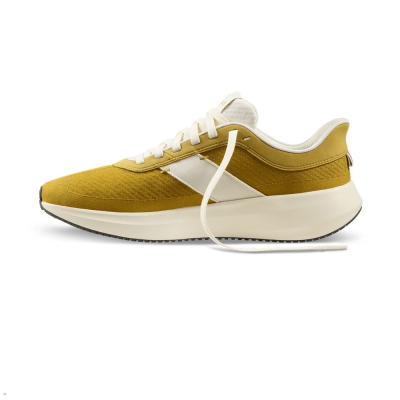 Gold/Ivory Tracksmith Eliot Runner Men's Shoes Singapore | ILKXE-2175