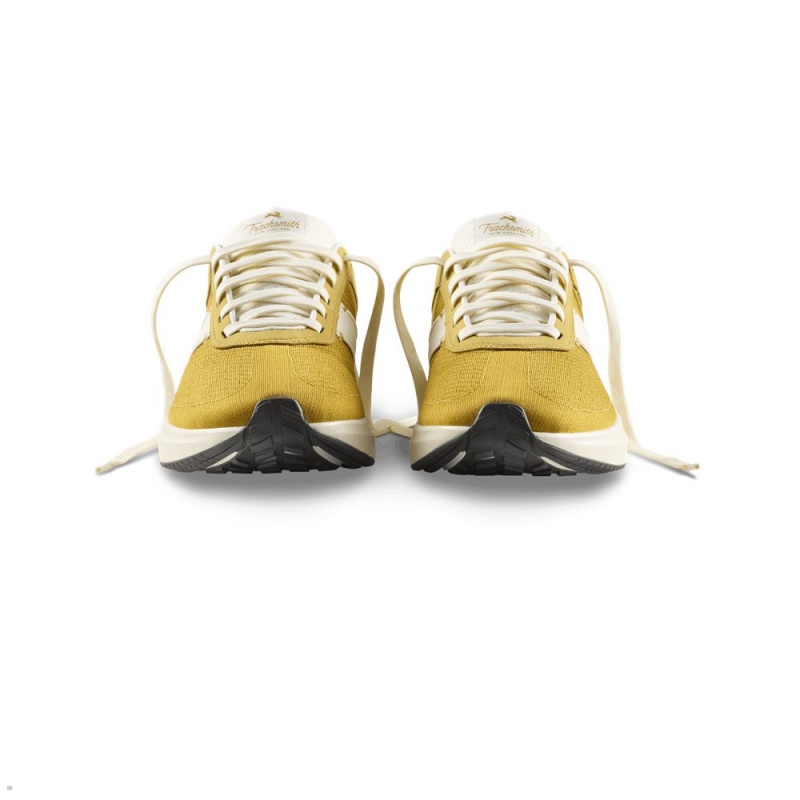 Gold/Ivory Tracksmith Eliot Runner Women's Shoes Singapore | YTKNP-6023