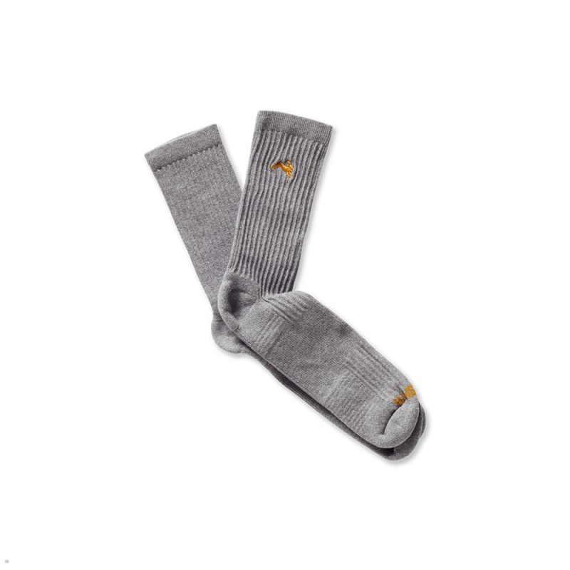 Gray Tracksmith Trackhouse Tube Sock Singapore | XJRAS-6798