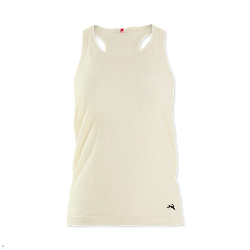 Ivory Tracksmith Brighton Base Layer Women\'s Tank Singapore | BCWMZ-2540