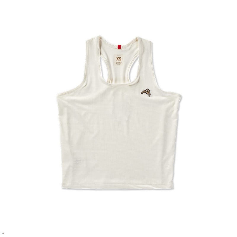 Ivory Tracksmith Twilight Crop Women\'s Tank Singapore | AVTYM-6180