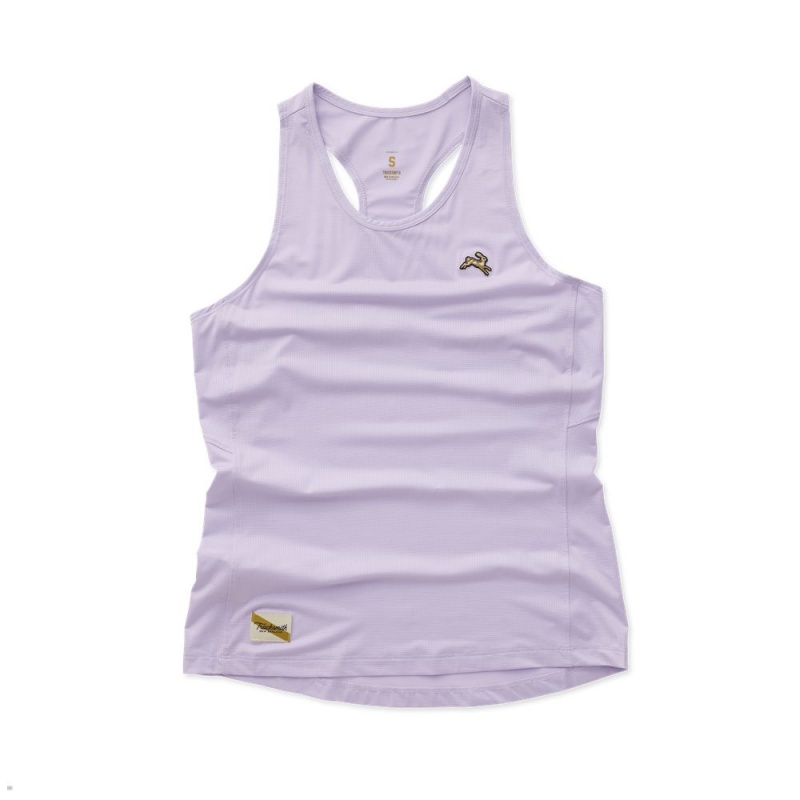 Lilac Tracksmith Twilight Women\'s Tank Singapore | BUOTL-8329