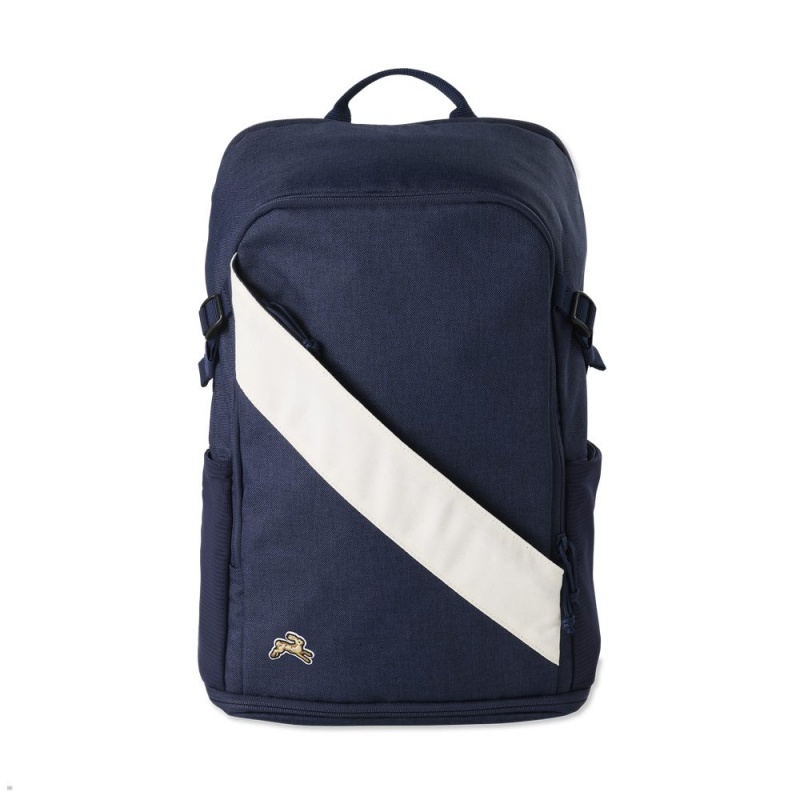 Navy/Ivory Tracksmith Olmsted Pack Bags Singapore | HWCDY-4057