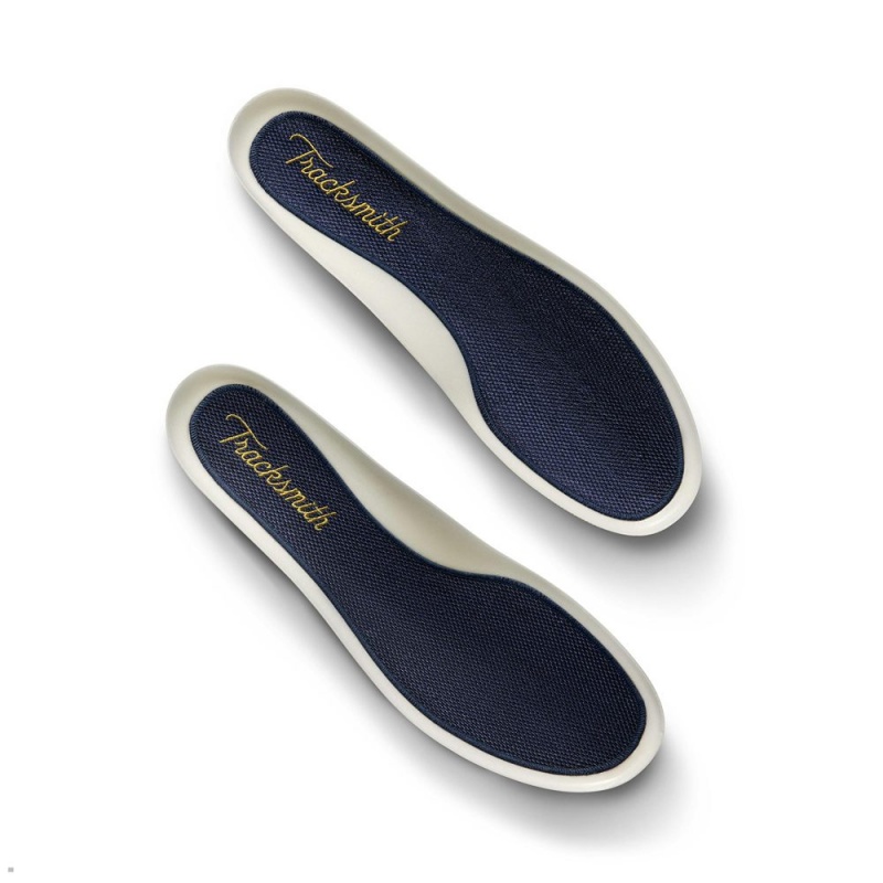 Navy/White Tracksmith Eliot Runner Women's Shoes Singapore | KFMSL-0625