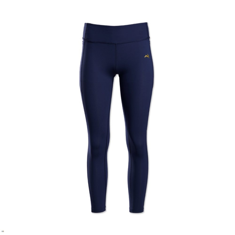 Navy Tracksmith Allston Women\'s Tights Singapore | UEPHA-8406