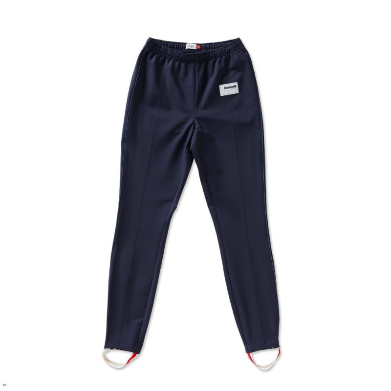 Navy Tracksmith Bislett Women\'s Pants Singapore | SNTAH-6147