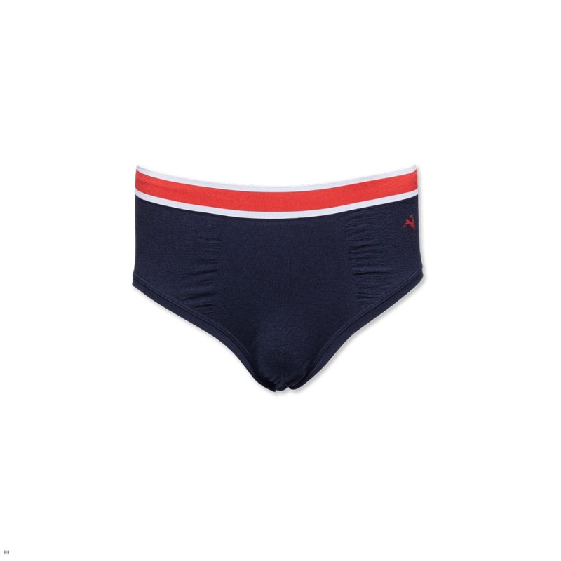 Navy Tracksmith Brighton Briefs Men\'s Underwear Singapore | YFAWK-1762