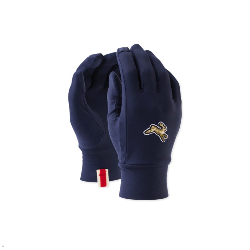 Navy Tracksmith Inverno Gloves Singapore | GVUZA-5872