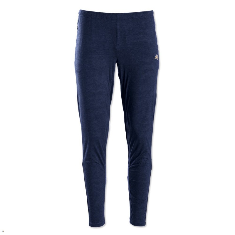 Navy Tracksmith Session Women\'s Pants Singapore | SATLC-4385