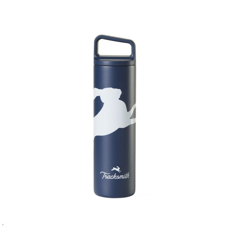 Navy Tracksmith Stainless Steel Bottle Other Accessories Singapore | LFUMN-1027