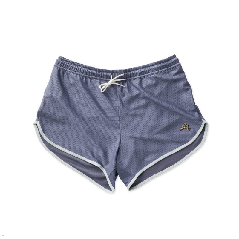 Stone Gray/Sky Gray Tracksmith Van Cortlandt Men\'s Shorts Singapore | MBEZJ-7139