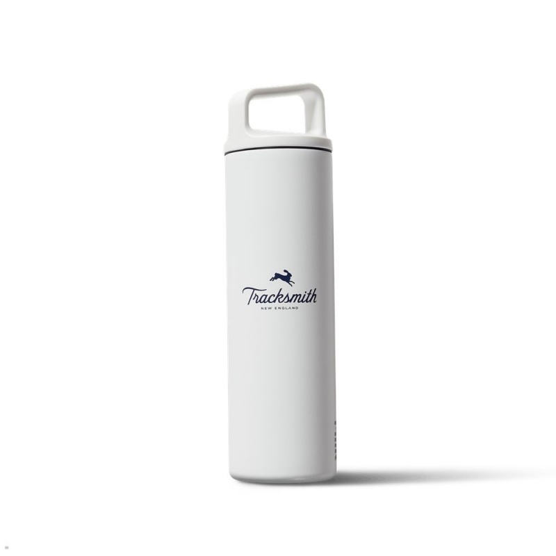 White Tracksmith Stainless Steel Bottle Other Accessories Singapore | DMYVI-3568