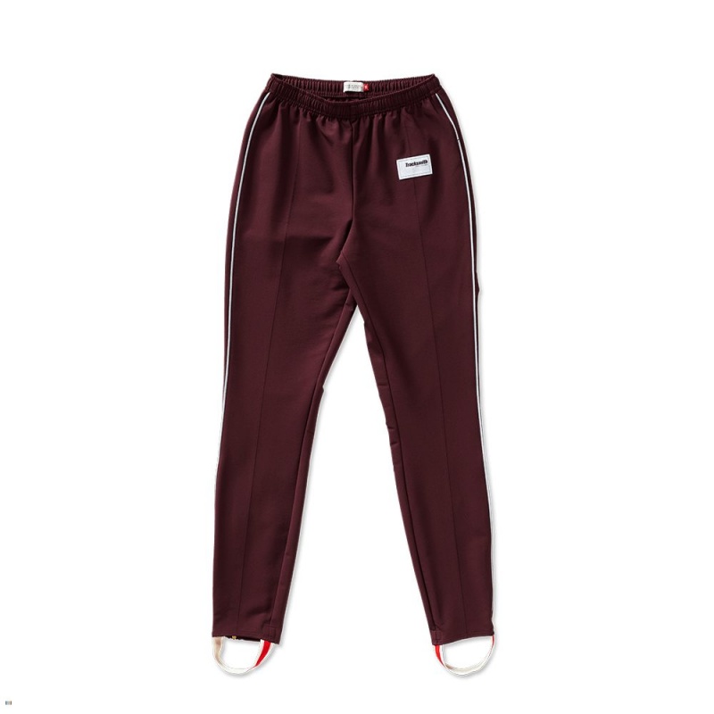 Wine Tracksmith Bislett Women\'s Pants Singapore | IVWNC-0413